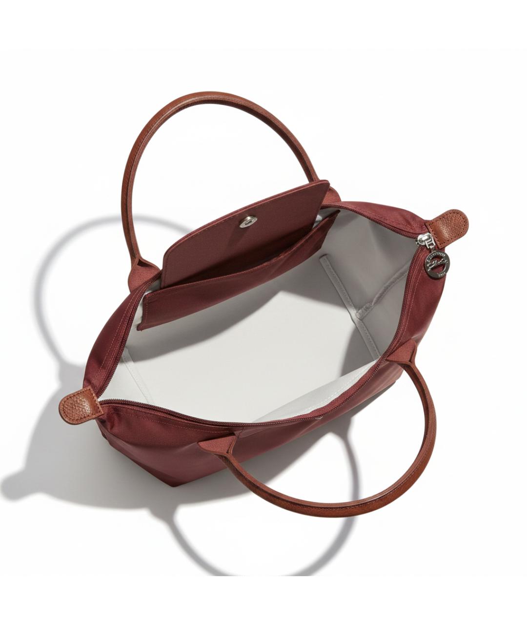 LONGCHAMP Бордовая сумка через плечо, фото 4