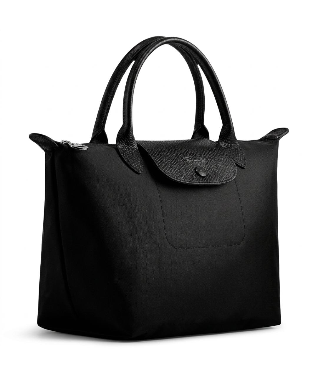 LONGCHAMP Черная сумка через плечо, фото 2