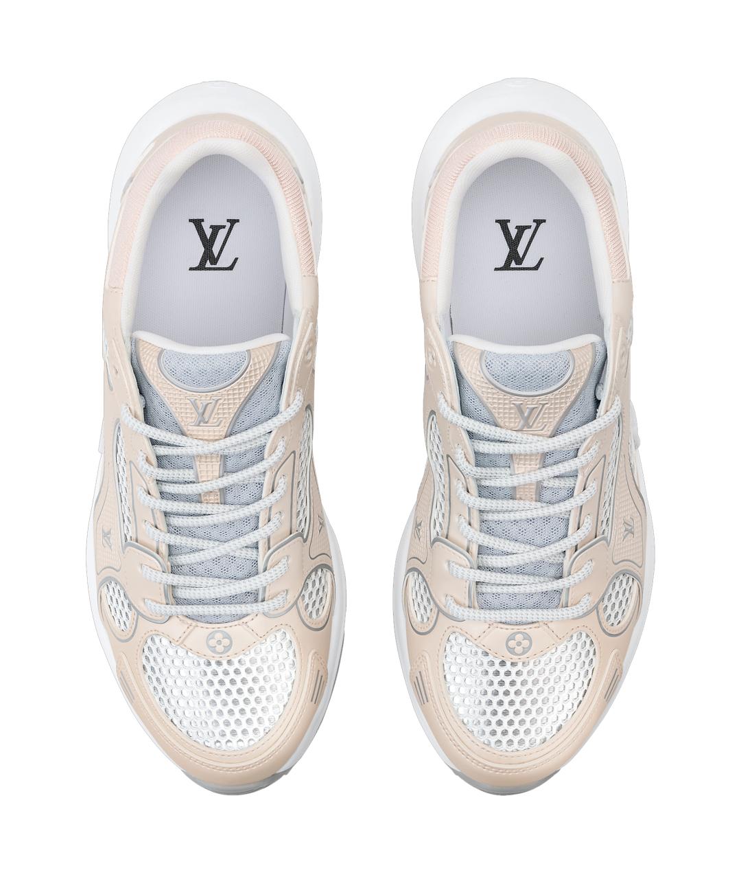 LOUIS VUITTON Розовые кроссовки, фото 4