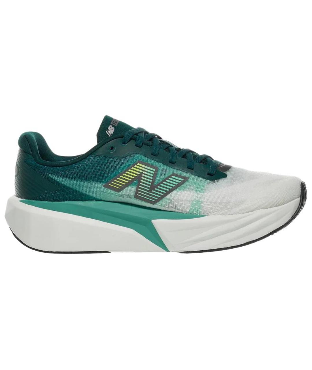 NEW BALANCE Зеленые синтетические низкие кроссовки / кеды, фото 8