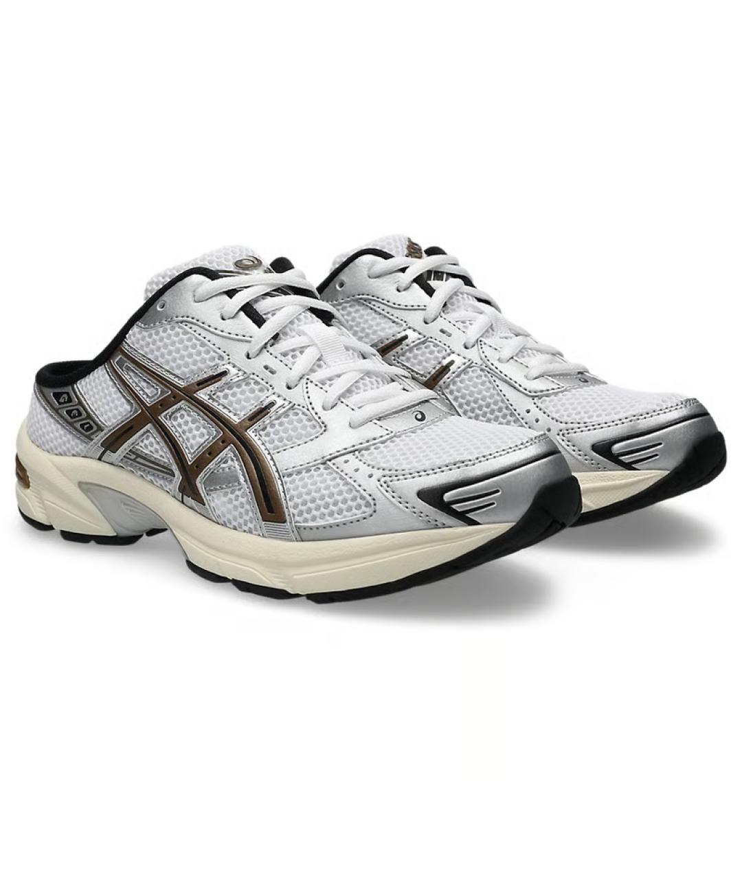 ASICS Серебряные текстильные мюли, фото 3