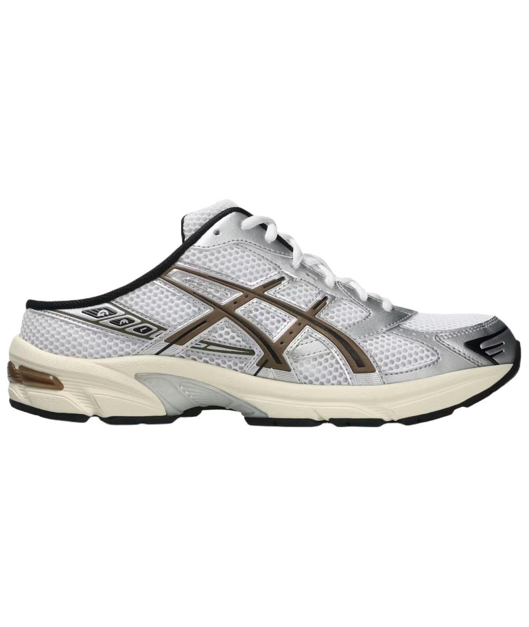 ASICS Серебряные текстильные мюли, фото 7