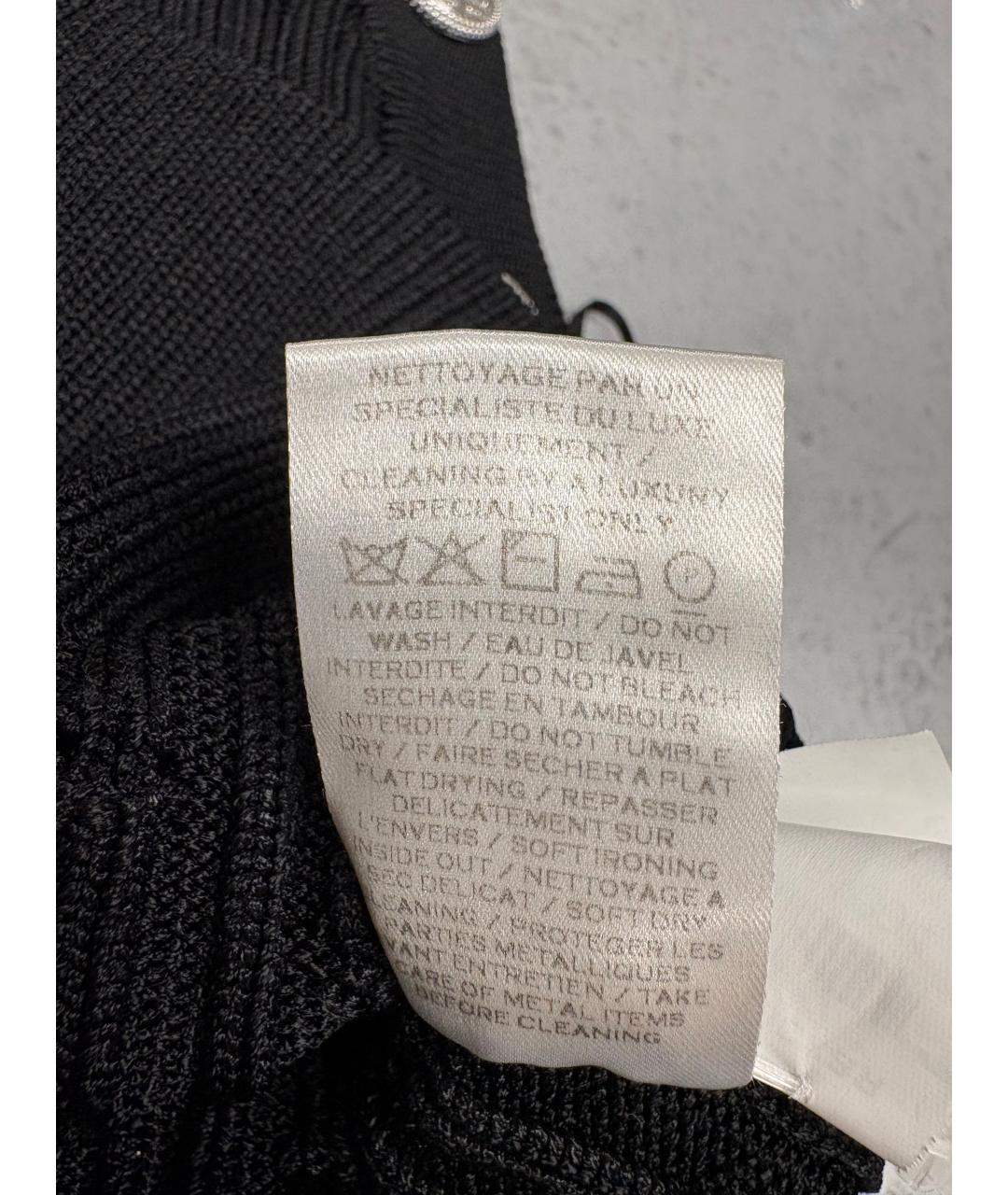 BALMAIN Черная вискозная майка, фото 5