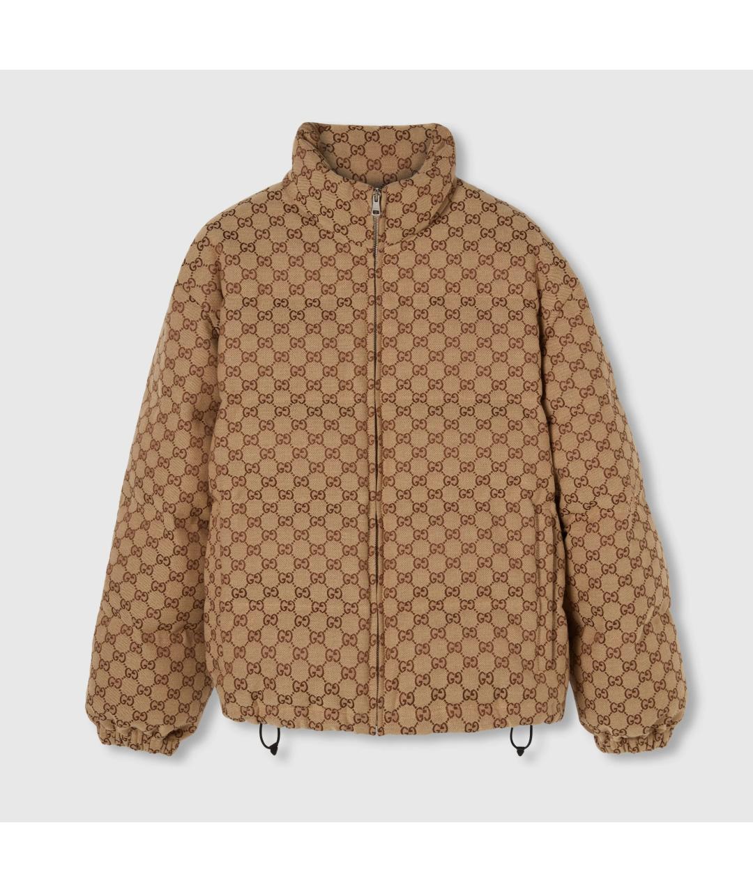GUCCI Коричневая хлопковая куртка, фото 2