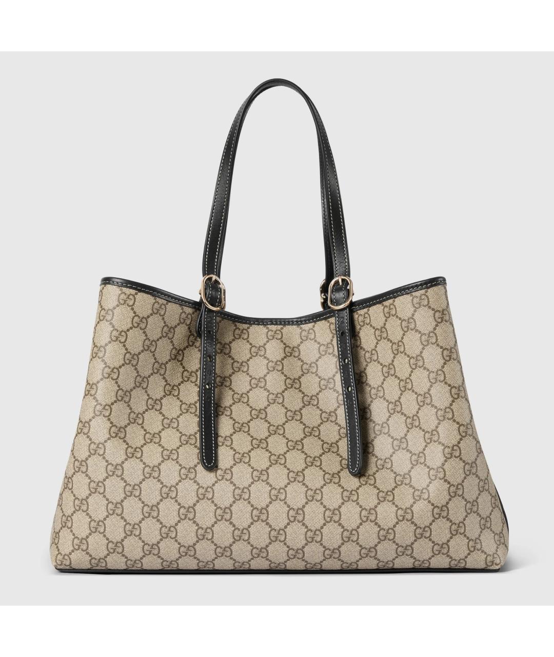 GUCCI Бежевая сумка тоут, фото 7