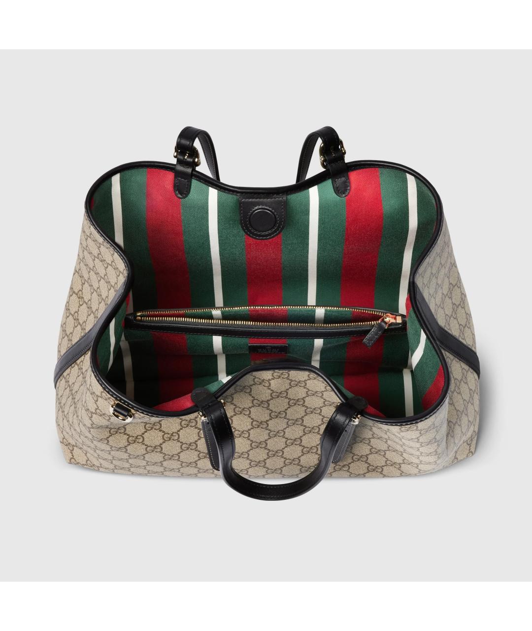 GUCCI Бежевая сумка тоут, фото 6