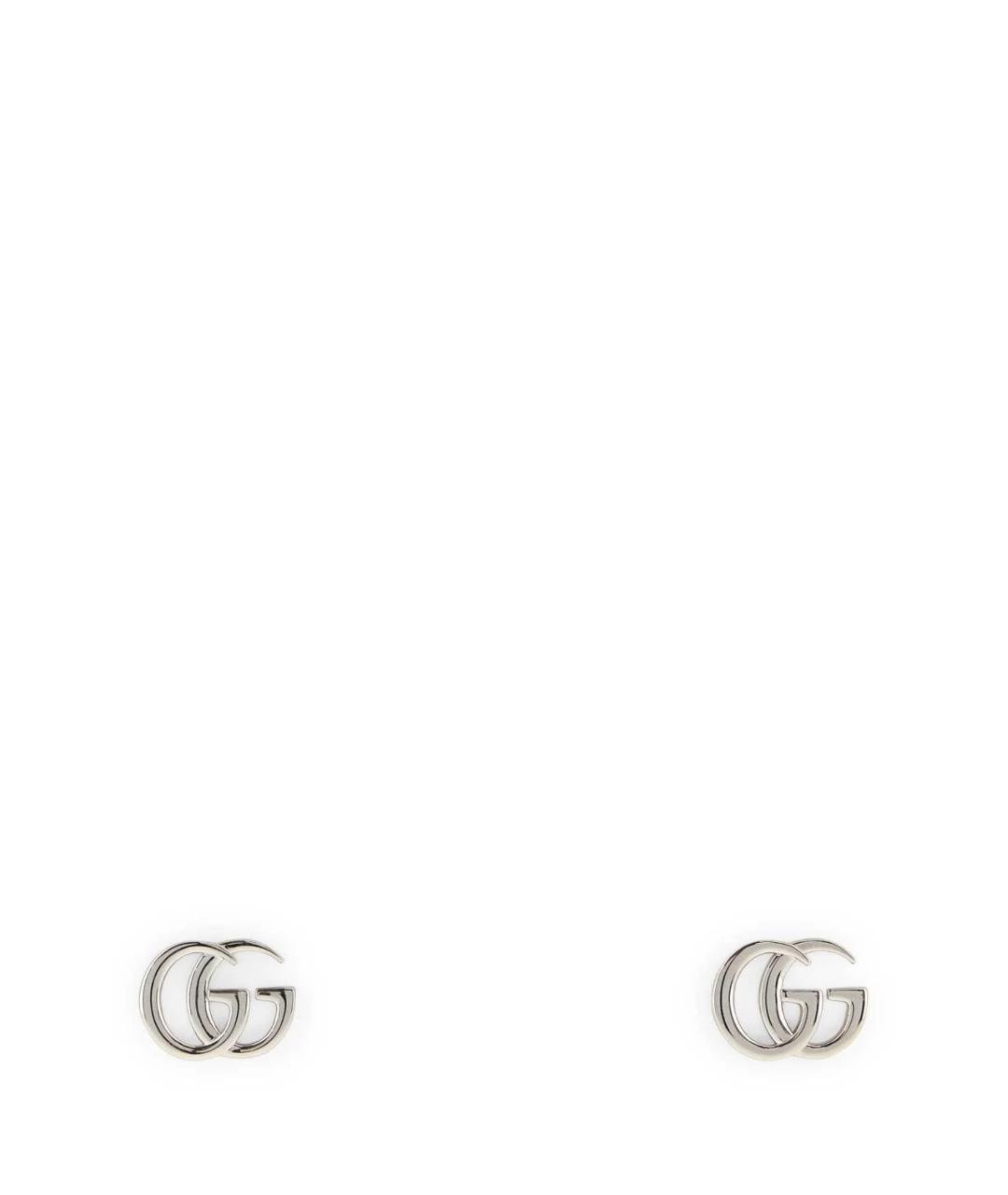 GUCCI Серебряные металлические серьги, фото 1
