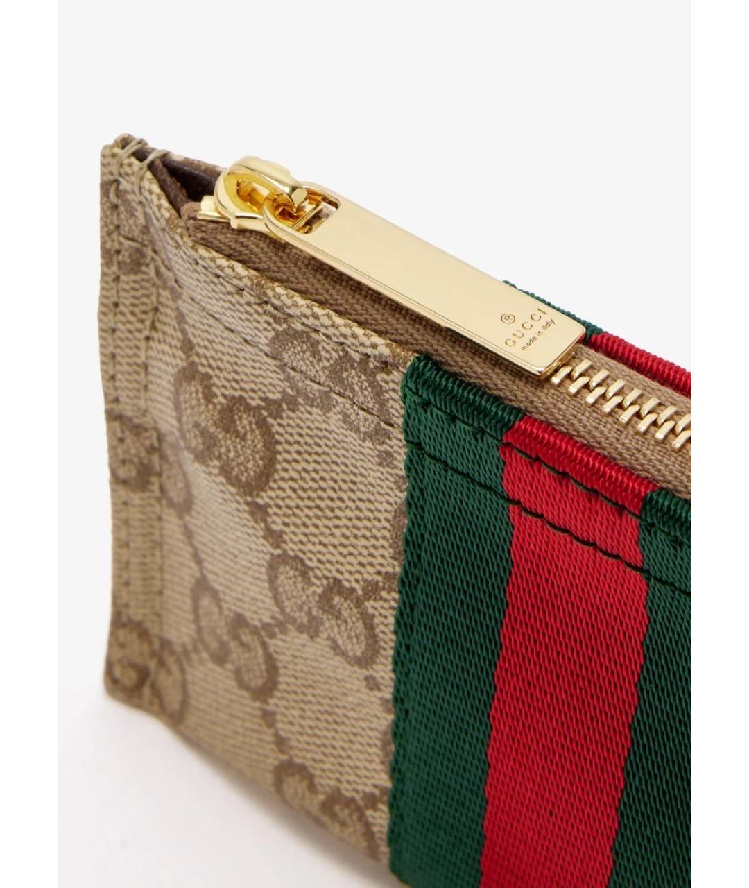 GUCCI Бежевый кошелек, фото 2