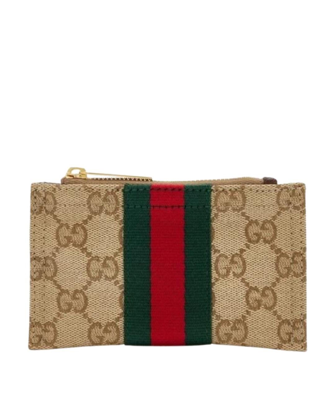 GUCCI Бежевый кошелек, фото 1