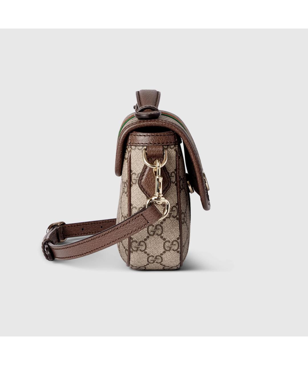 GUCCI Бежевая сумка с короткими ручками, фото 4