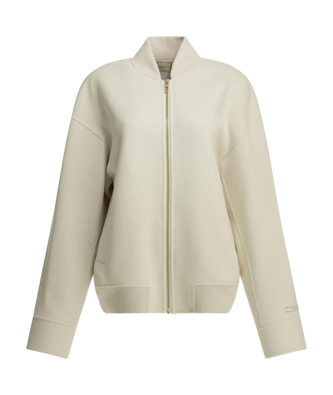SPORTMAX Белая шерстяная куртка, фото 1
