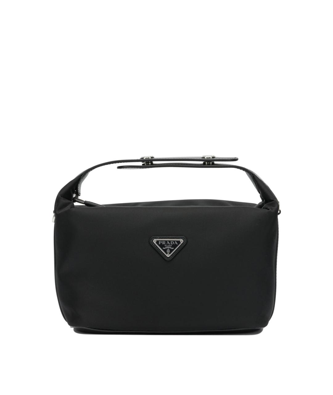 PRADA Черная тканевая сумка через плечо, фото 1