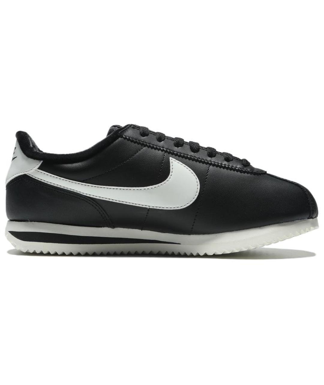 NIKE Черные кожаные кроссовки, фото 2