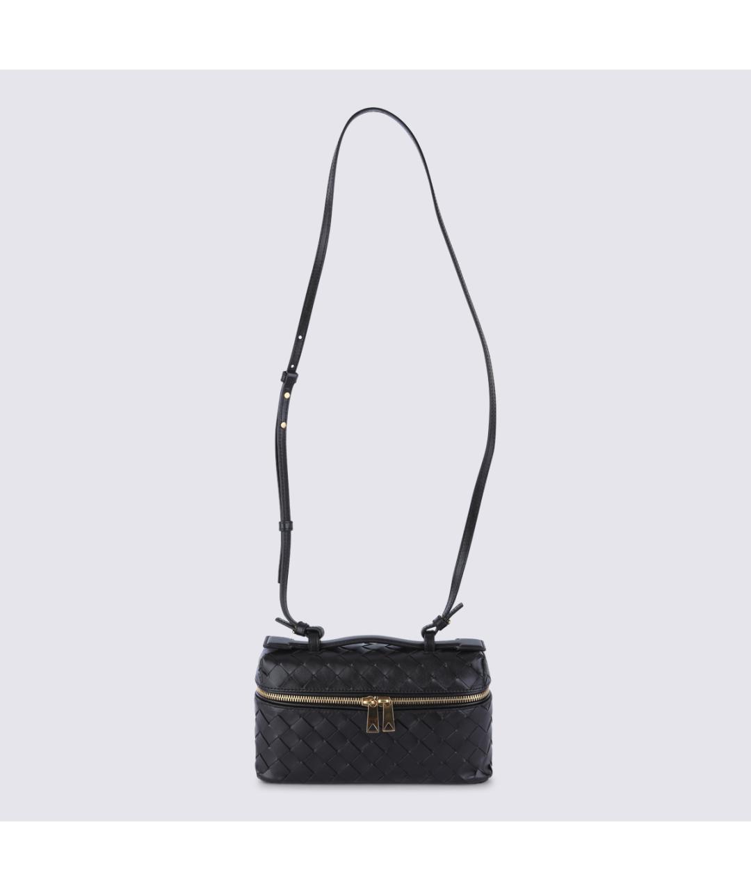 BOTTEGA VENETA Коричневая кожаная сумка через плечо, фото 2