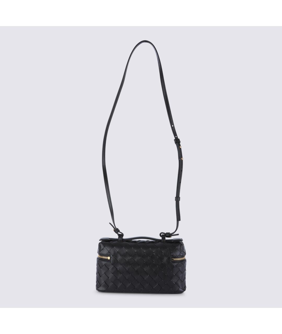 BOTTEGA VENETA Коричневая кожаная сумка через плечо, фото 5