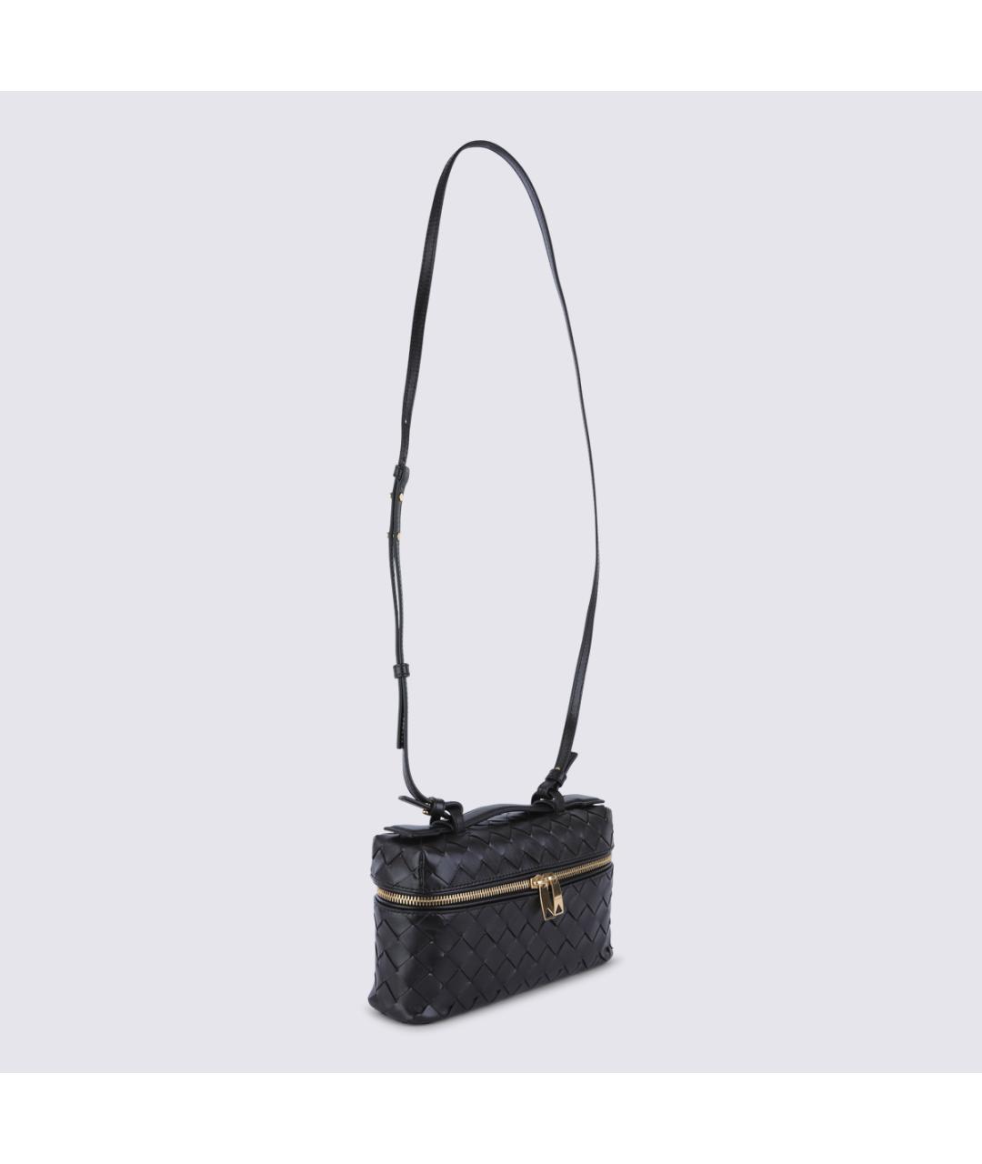 BOTTEGA VENETA Коричневая кожаная сумка через плечо, фото 3