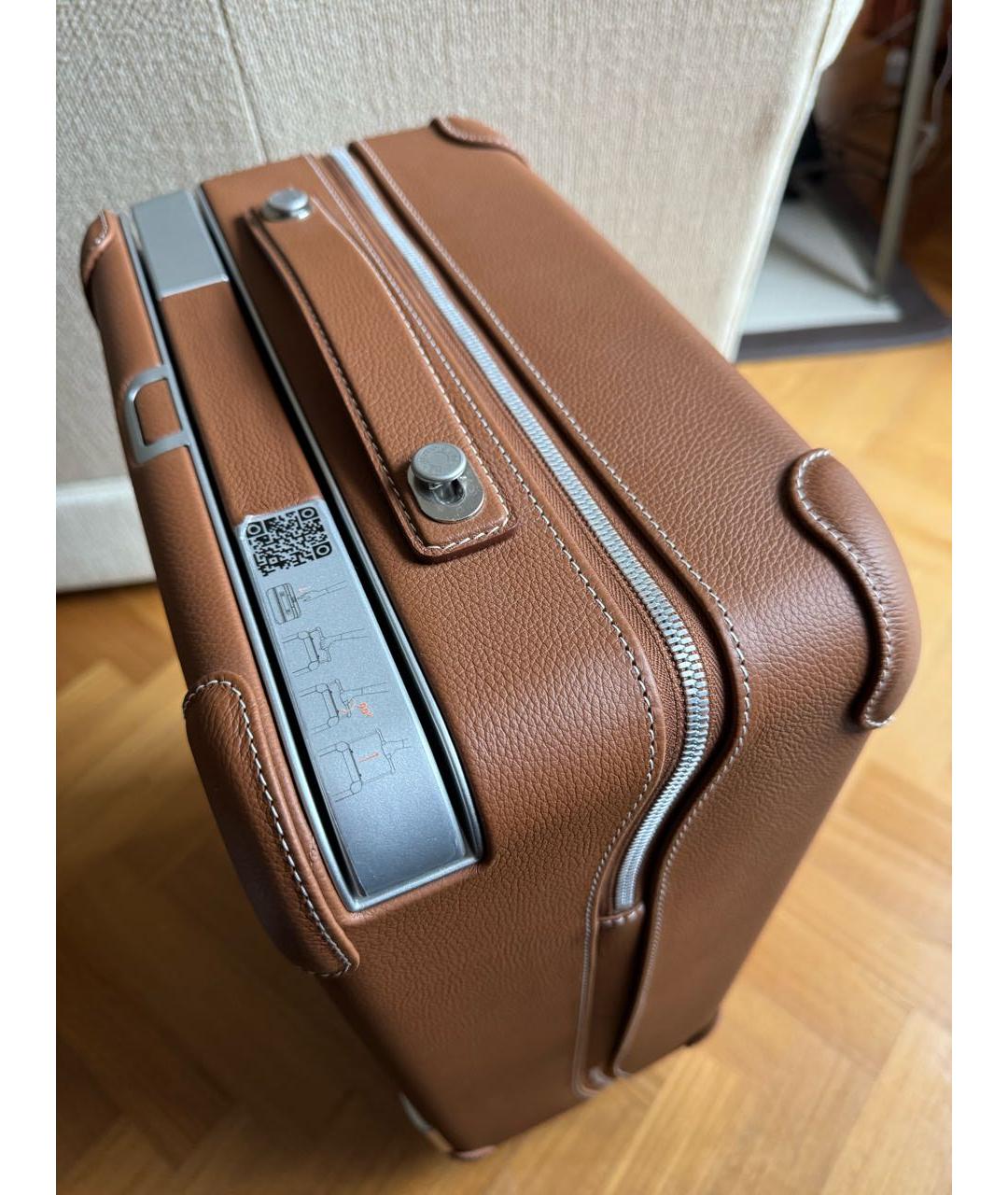 HERMES Оранжевый чемодан, фото 5