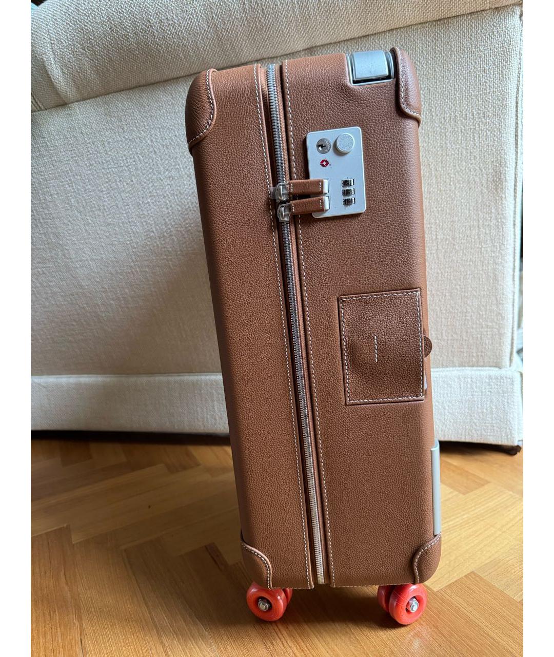 HERMES Оранжевый чемодан, фото 2
