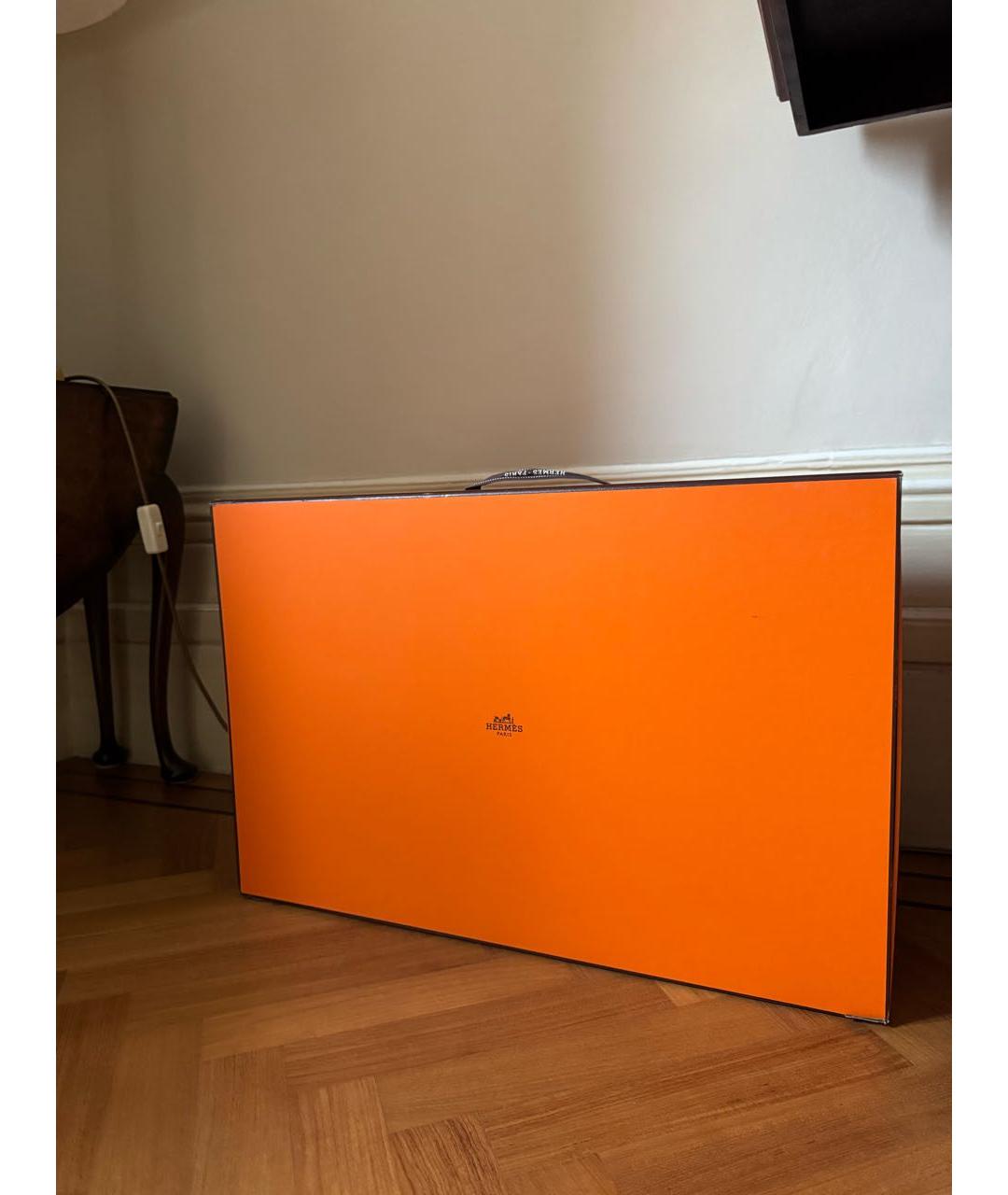 HERMES Оранжевый чемодан, фото 8