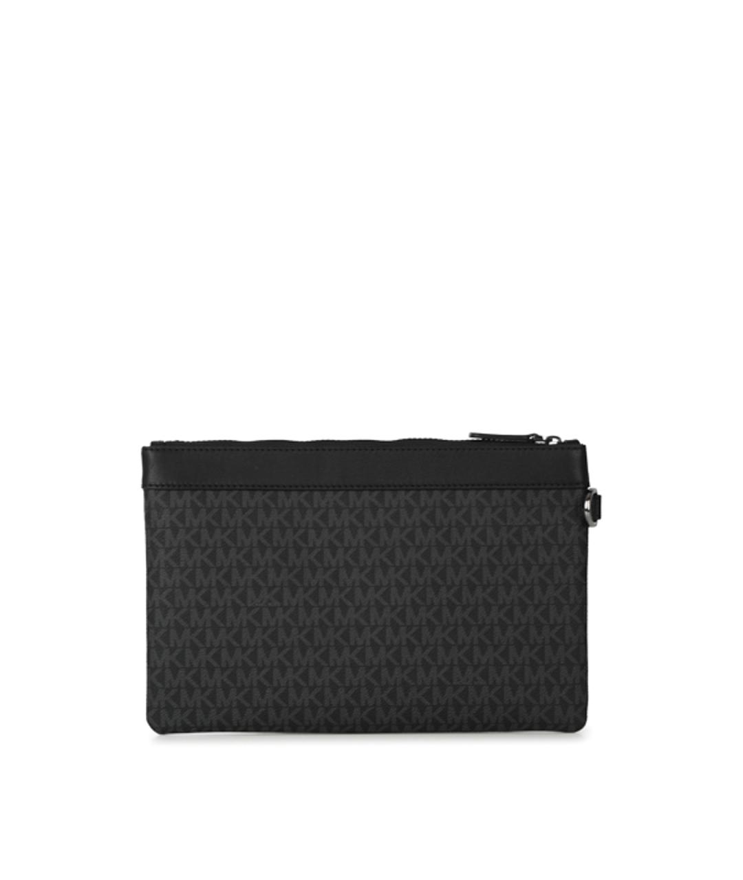 MICHAEL KORS Черная тканевая барсетка, фото 3
