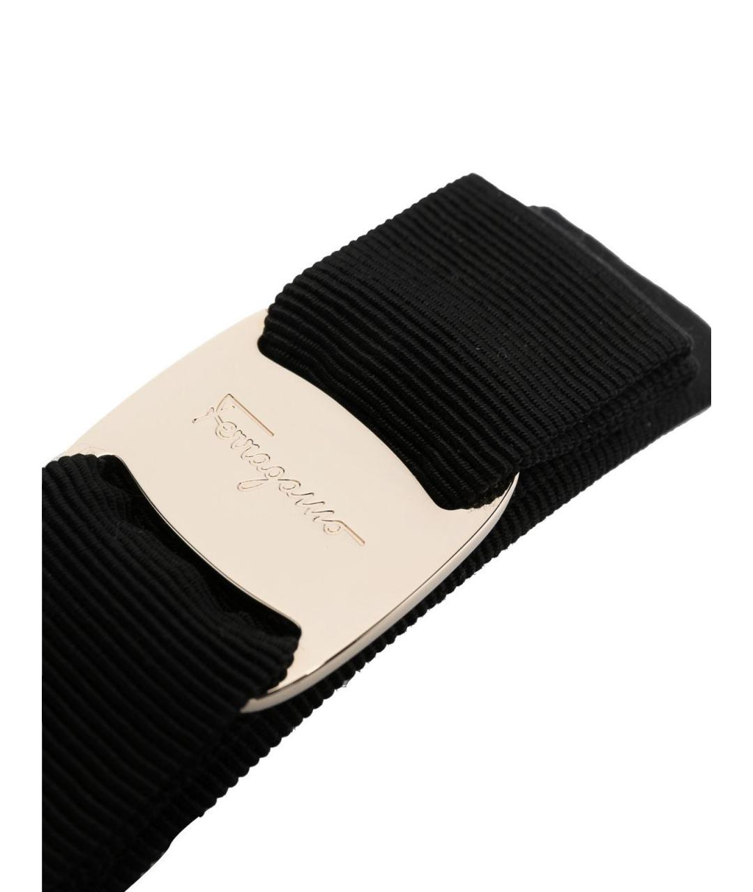 FERRAGAMO Черная заколка, фото 2