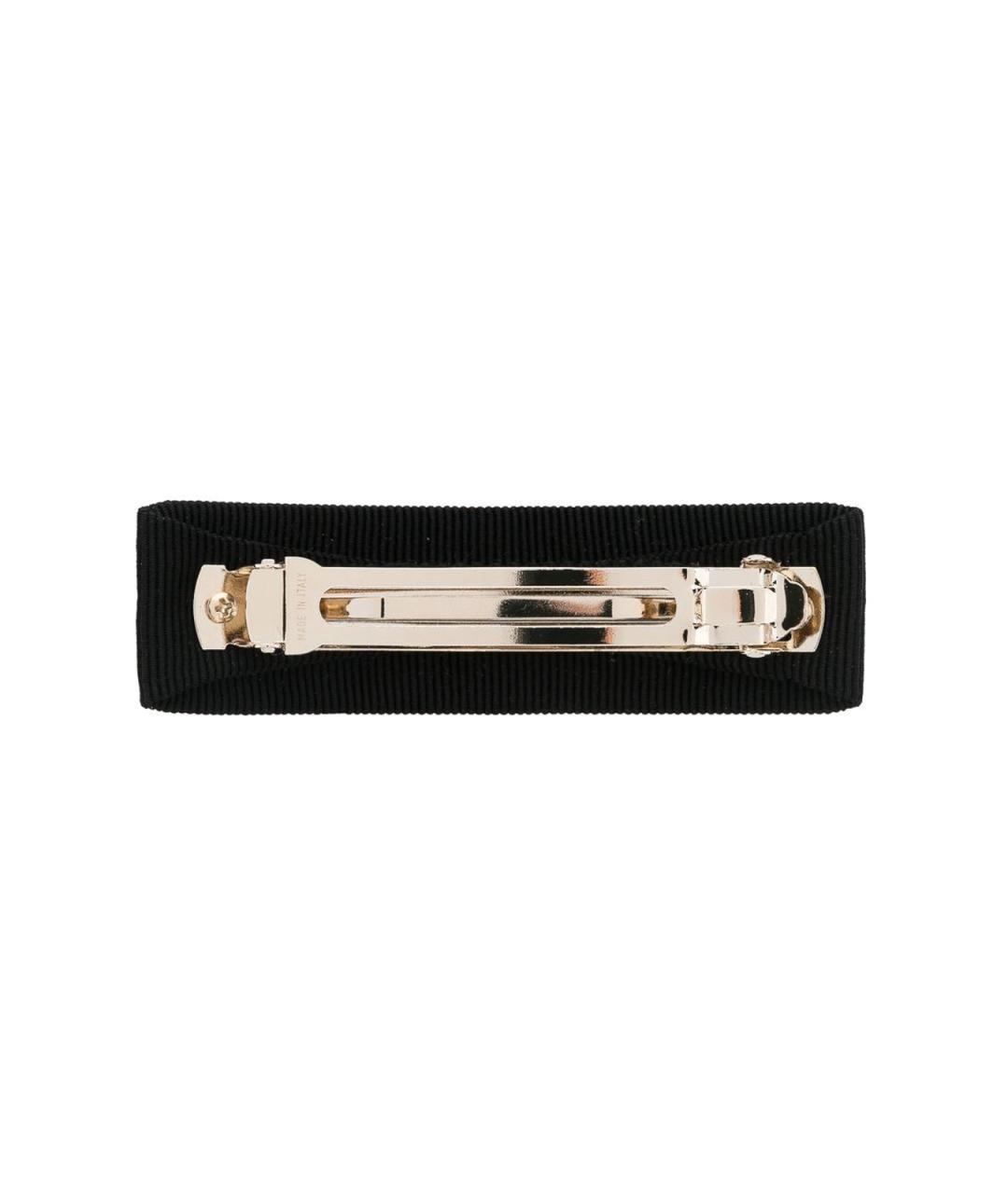 FERRAGAMO Черная заколка, фото 3