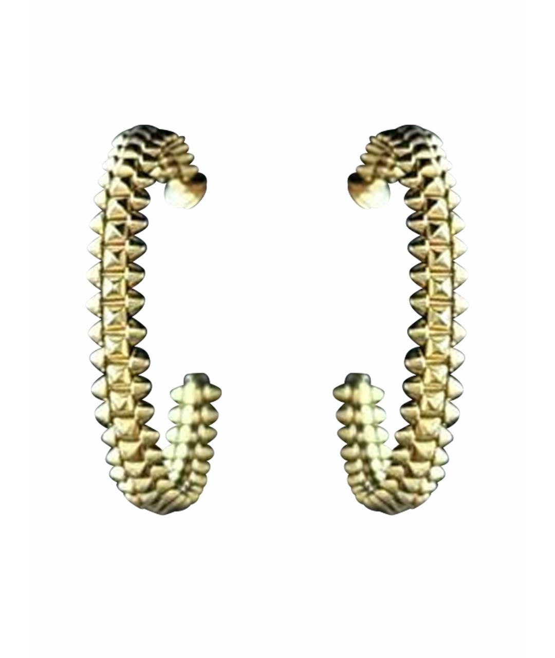 CARTIER Золотые серьги из желтого золота, фото 1