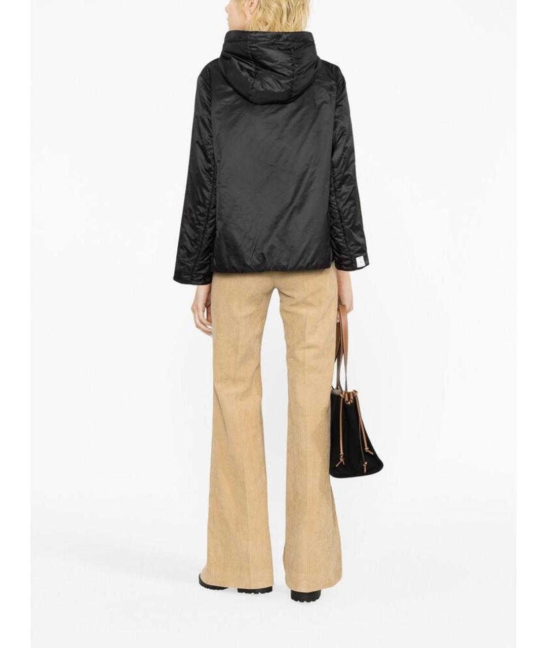 MAX MARA Черная полиэстеровая куртка, фото 2