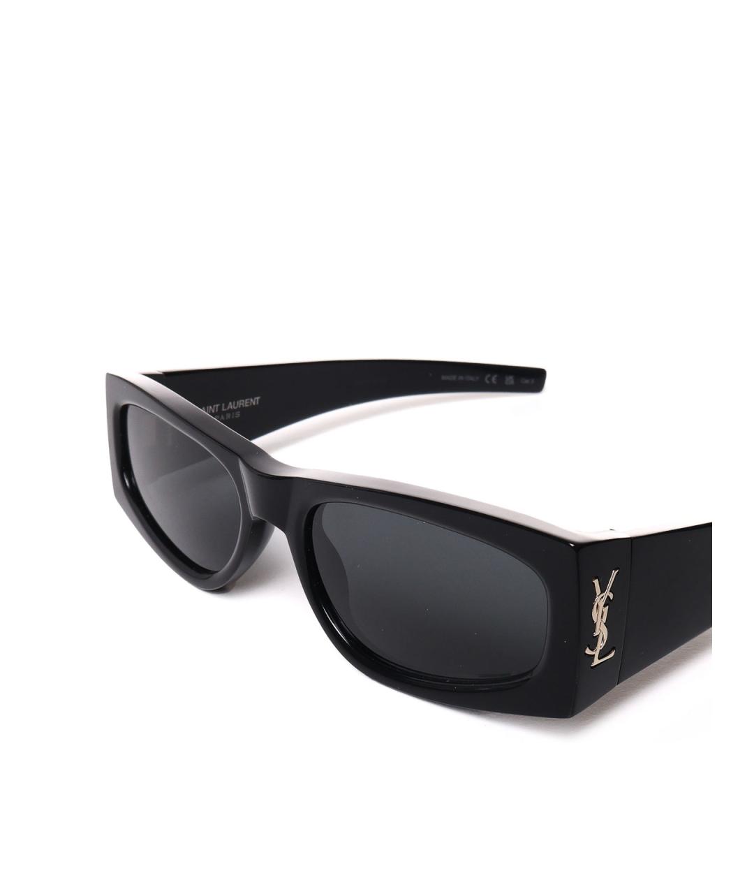 SAINT LAURENT Серые солнцезащитные очки, фото 4