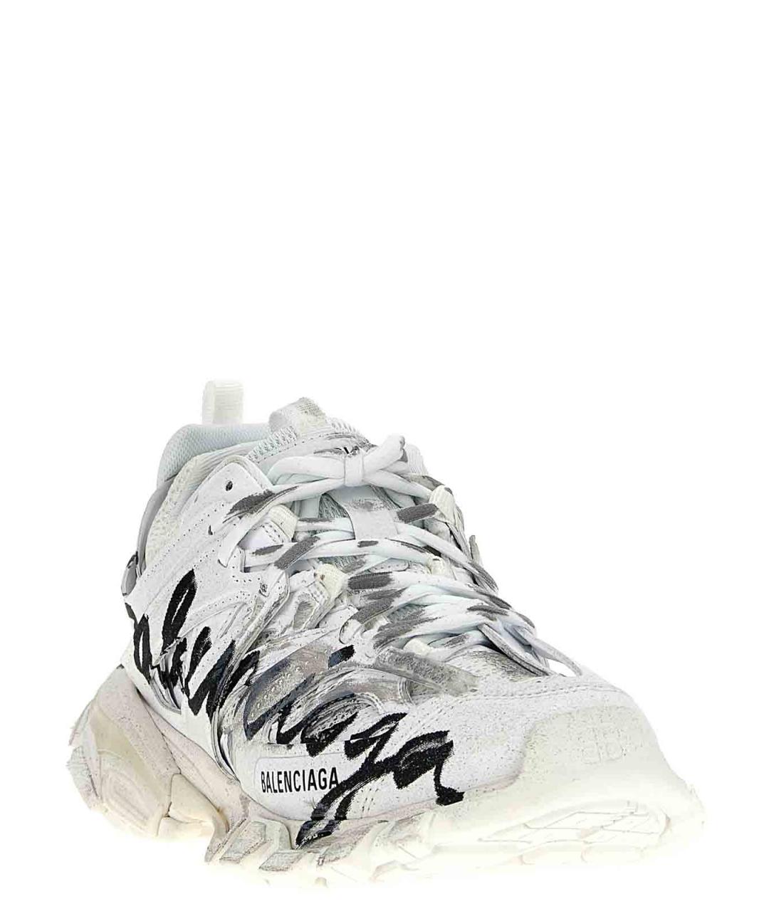 BALENCIAGA Белые синтетические кроссовки, фото 2