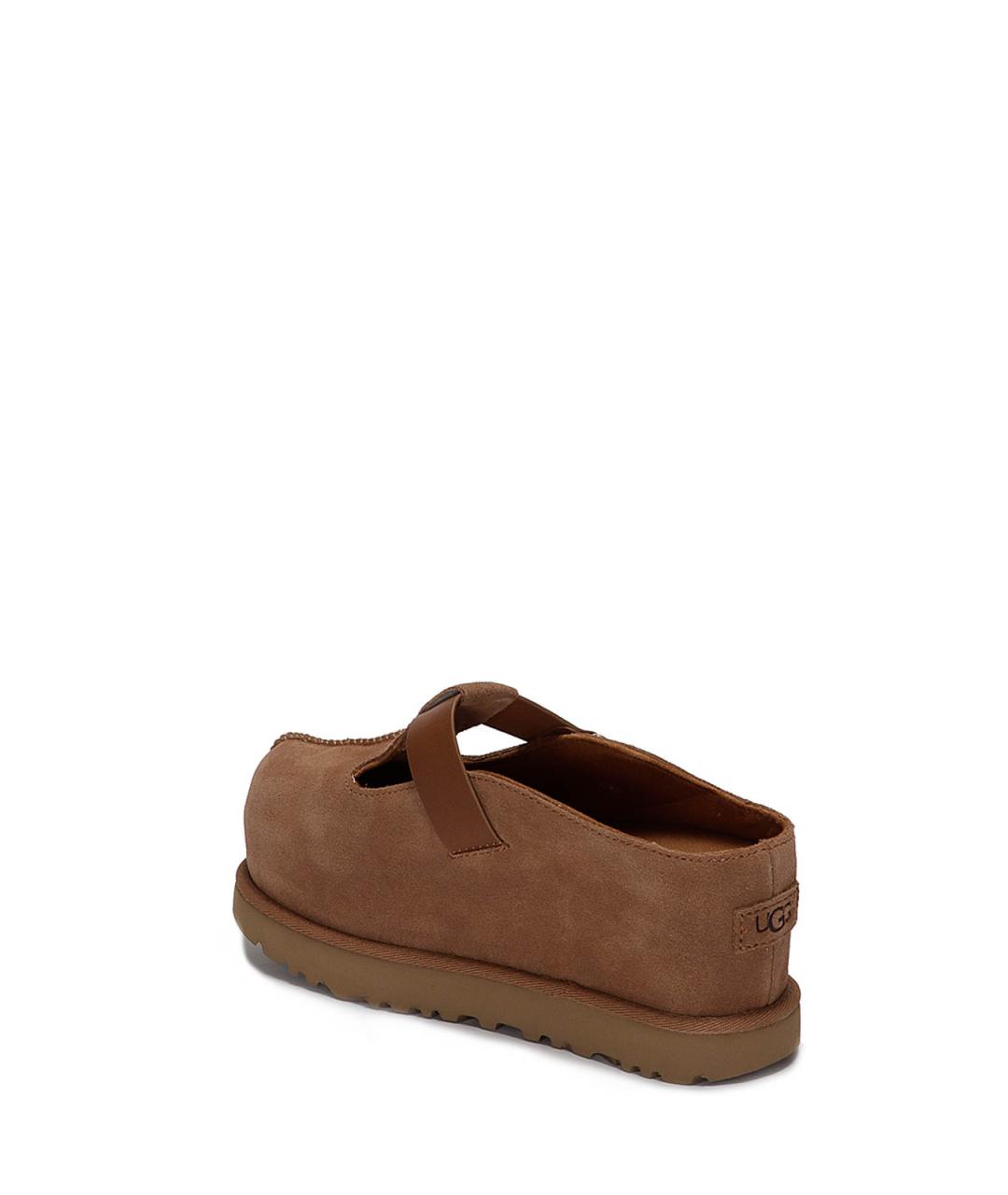 UGG Коричневые замшевые сандалии, фото 3