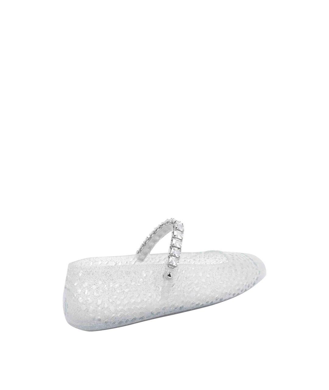 JIMMY CHOO Белые резиновые балетки, фото 3
