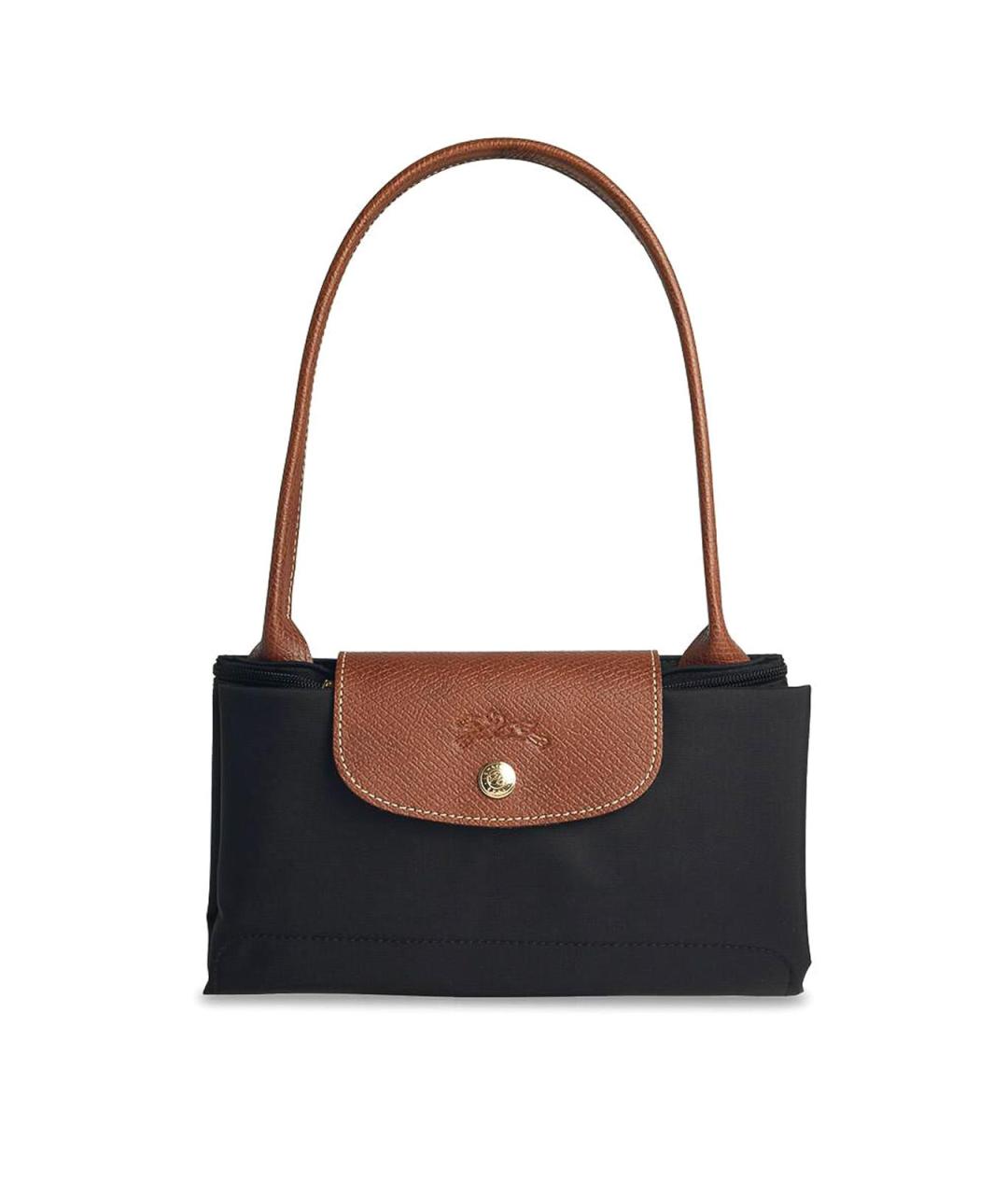 LONGCHAMP Черная тканевая сумка через плечо, фото 1