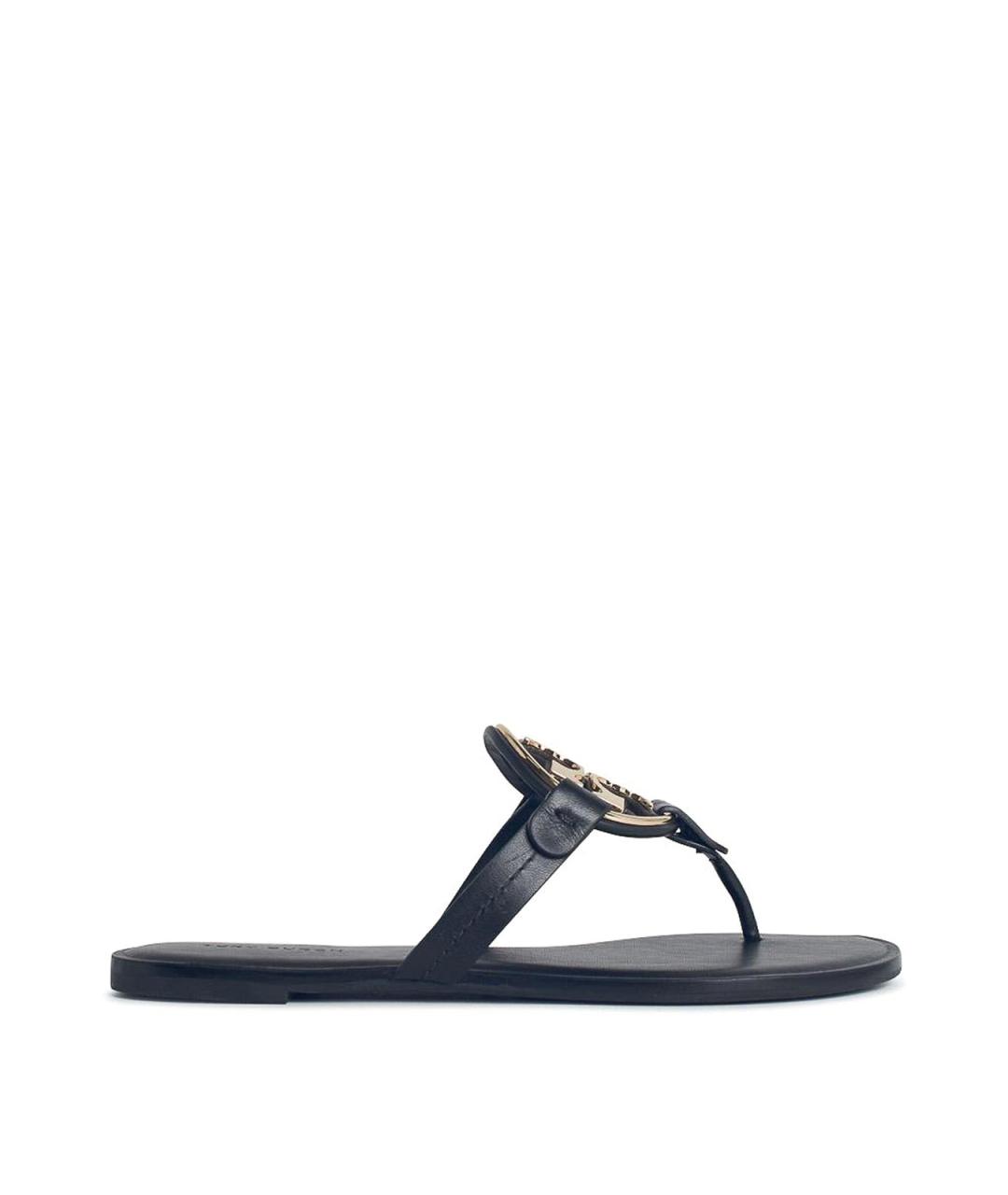 TORY BURCH Черные сандалии, фото 1