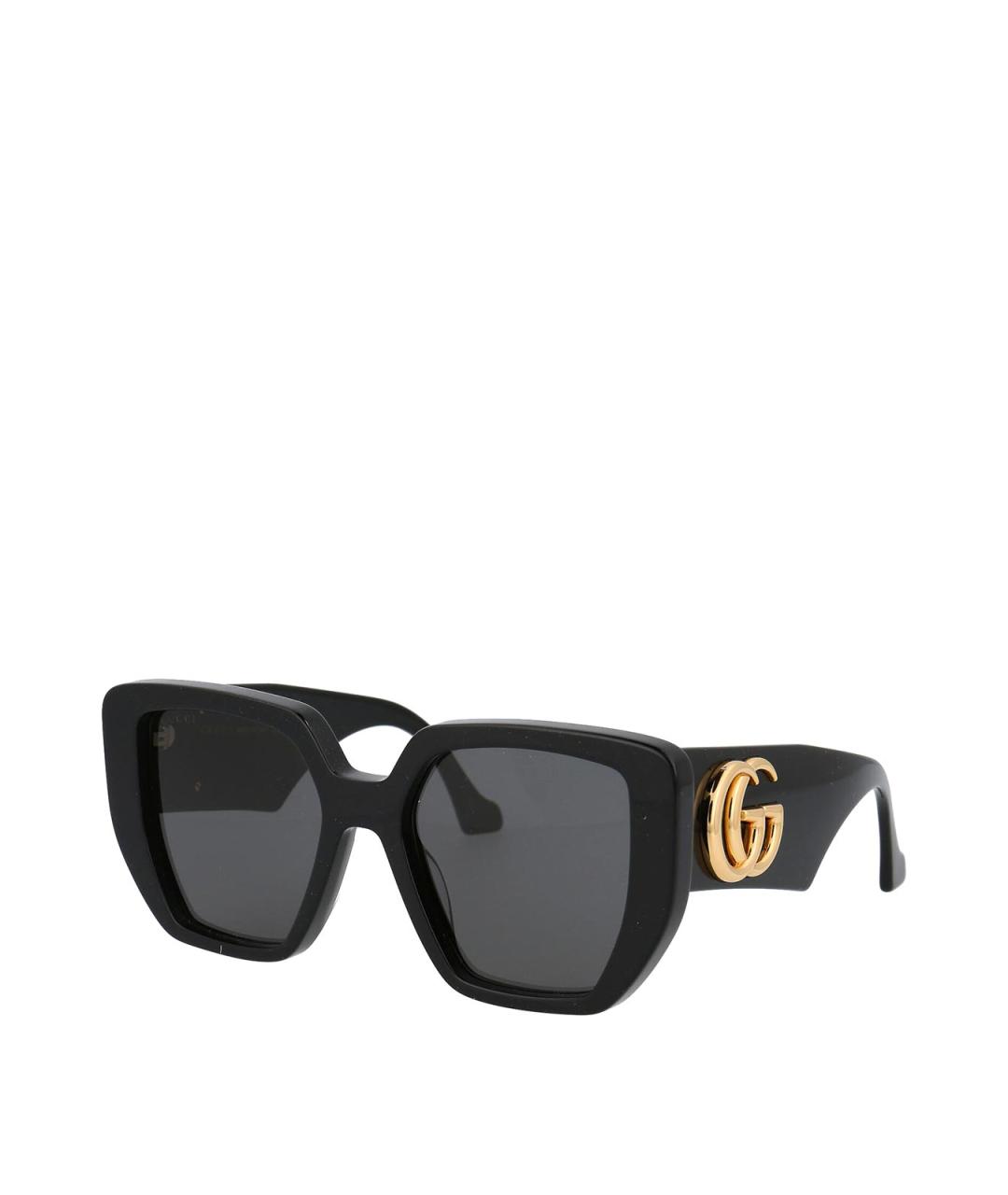 GUCCI Черные солнцезащитные очки, фото 2