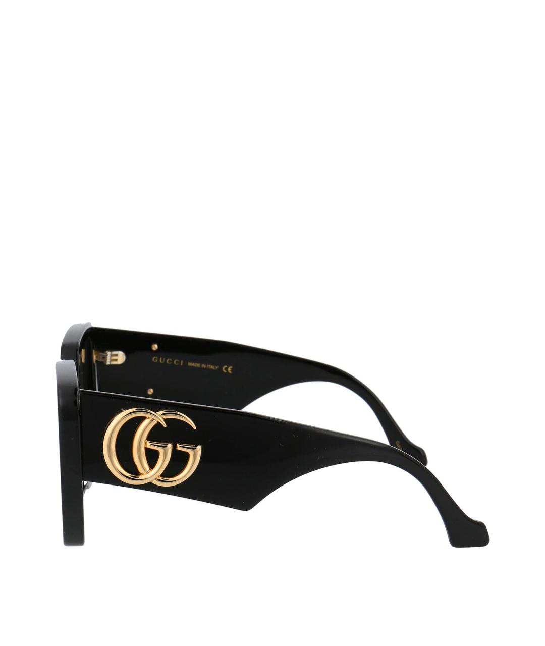 GUCCI Черные солнцезащитные очки, фото 3