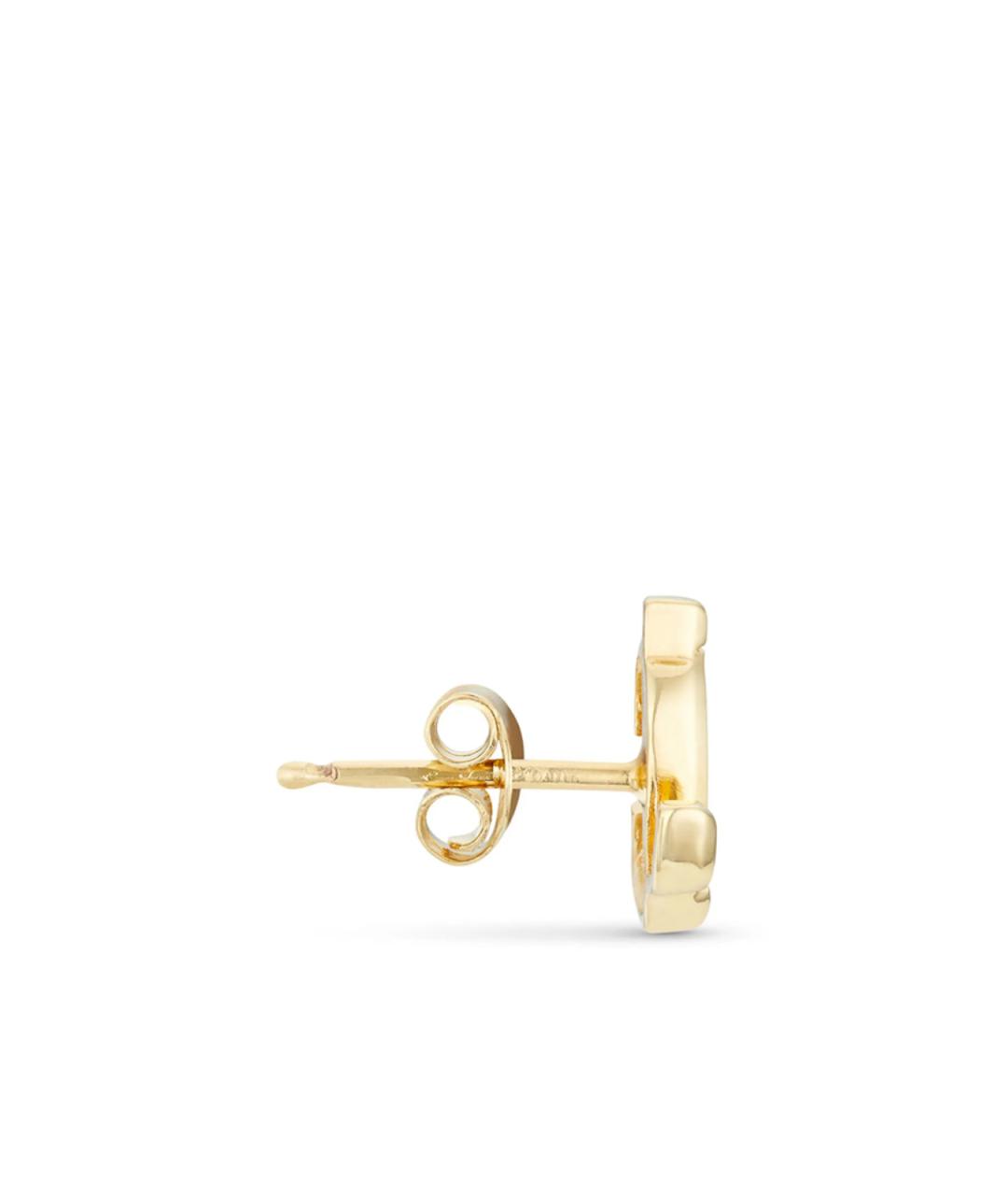 JIMMY CHOO Золотые латунные серьги, фото 4