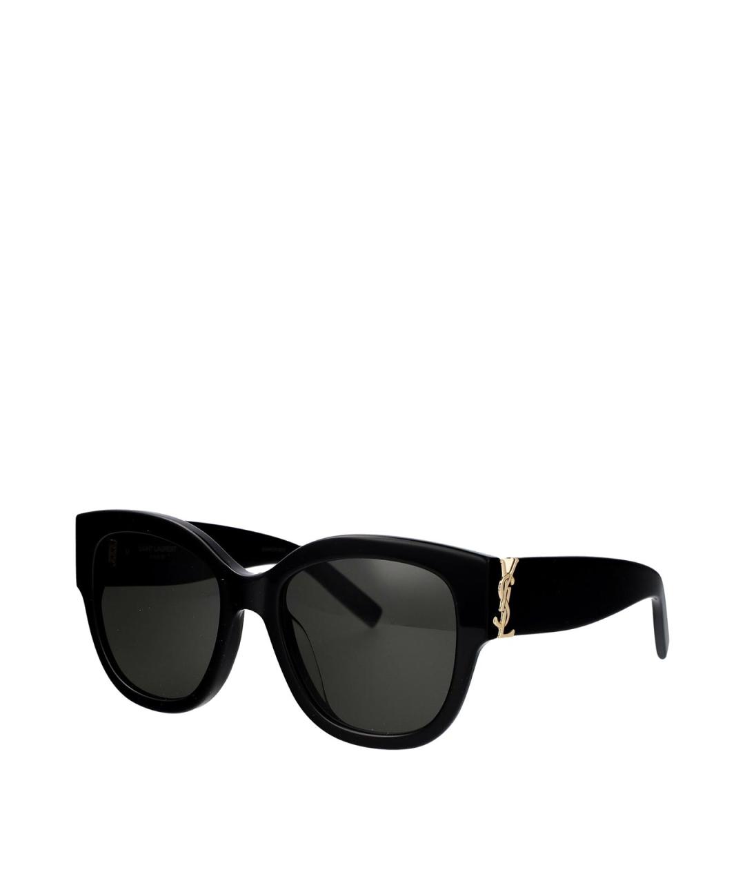 SAINT LAURENT Черные солнцезащитные очки, фото 2