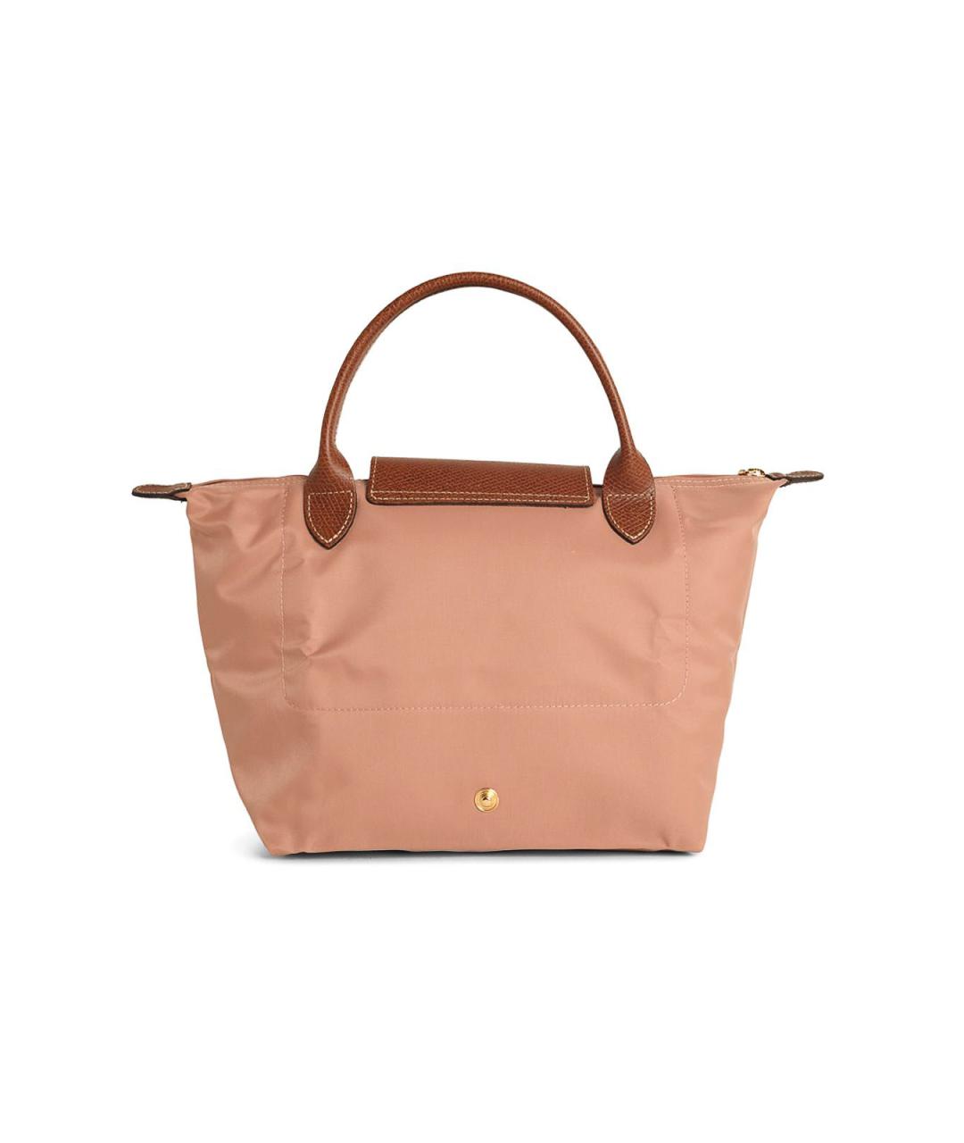 LONGCHAMP Розовая кожаная сумка через плечо, фото 3