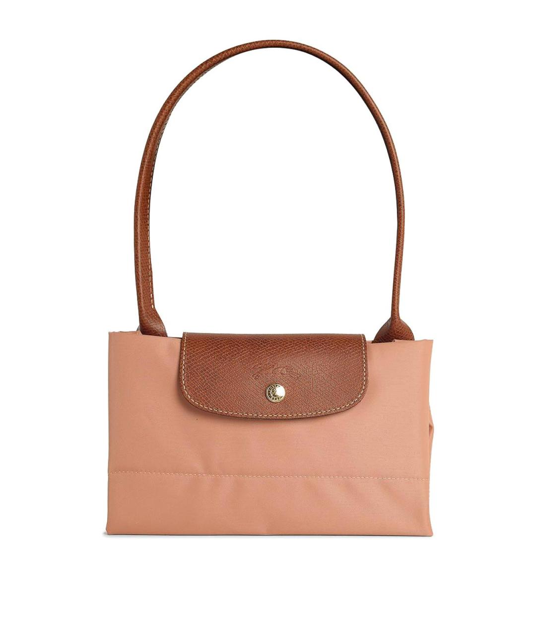 LONGCHAMP Розовая тканевая сумка через плечо, фото 1