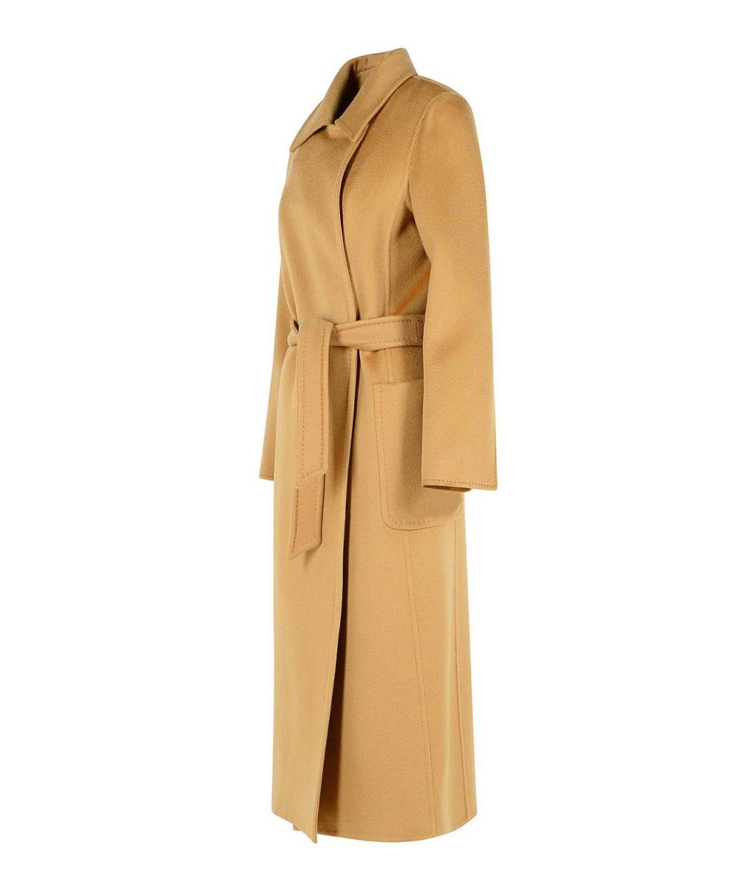 MAX MARA Бежевое кашемировое пальто, фото 3