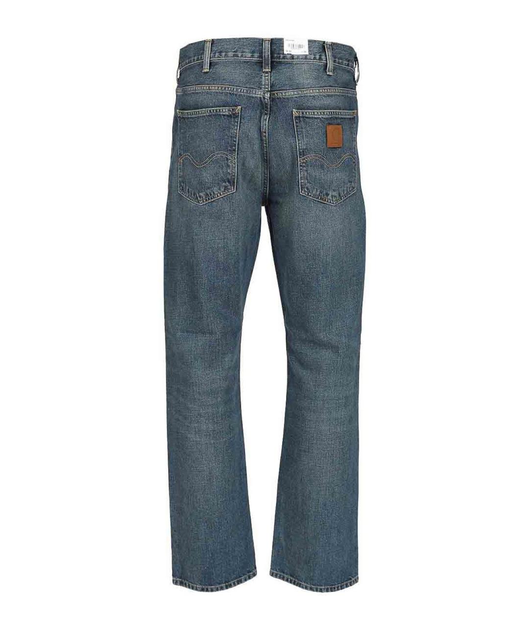 CARHARTT Синие хлопковые джинсы, фото 2