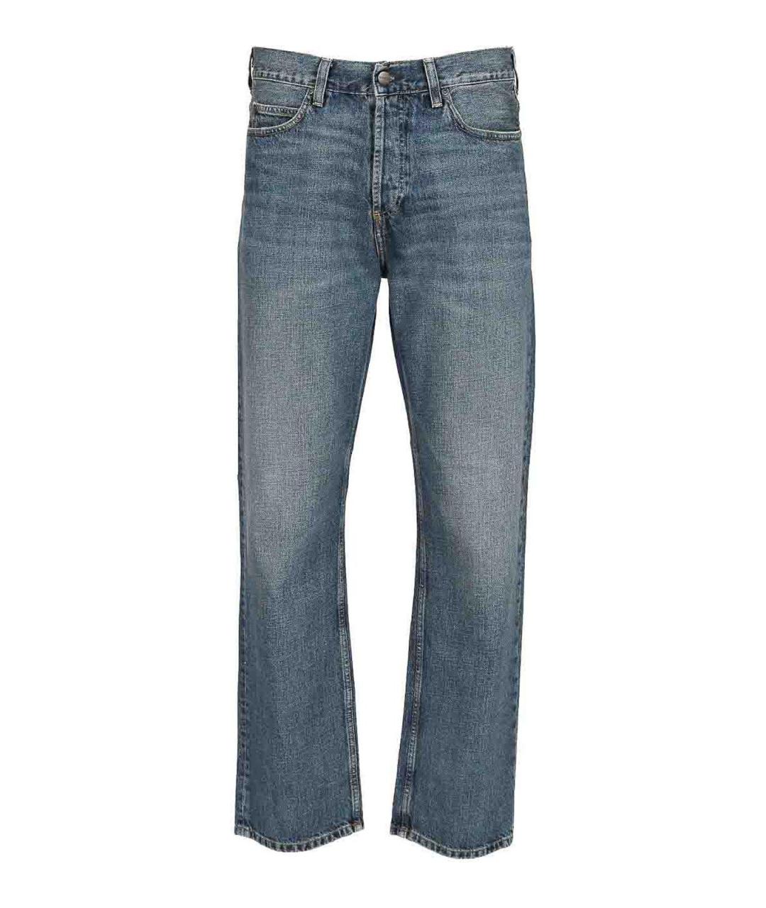 CARHARTT Синие хлопковые джинсы, фото 1