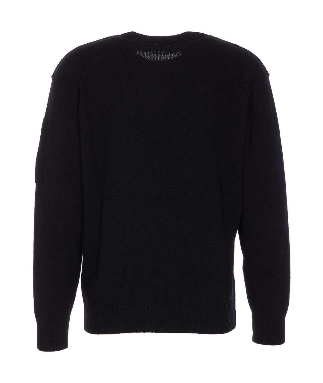 CP COMPANY Черный шерстяной джемпер / свитер, фото 2