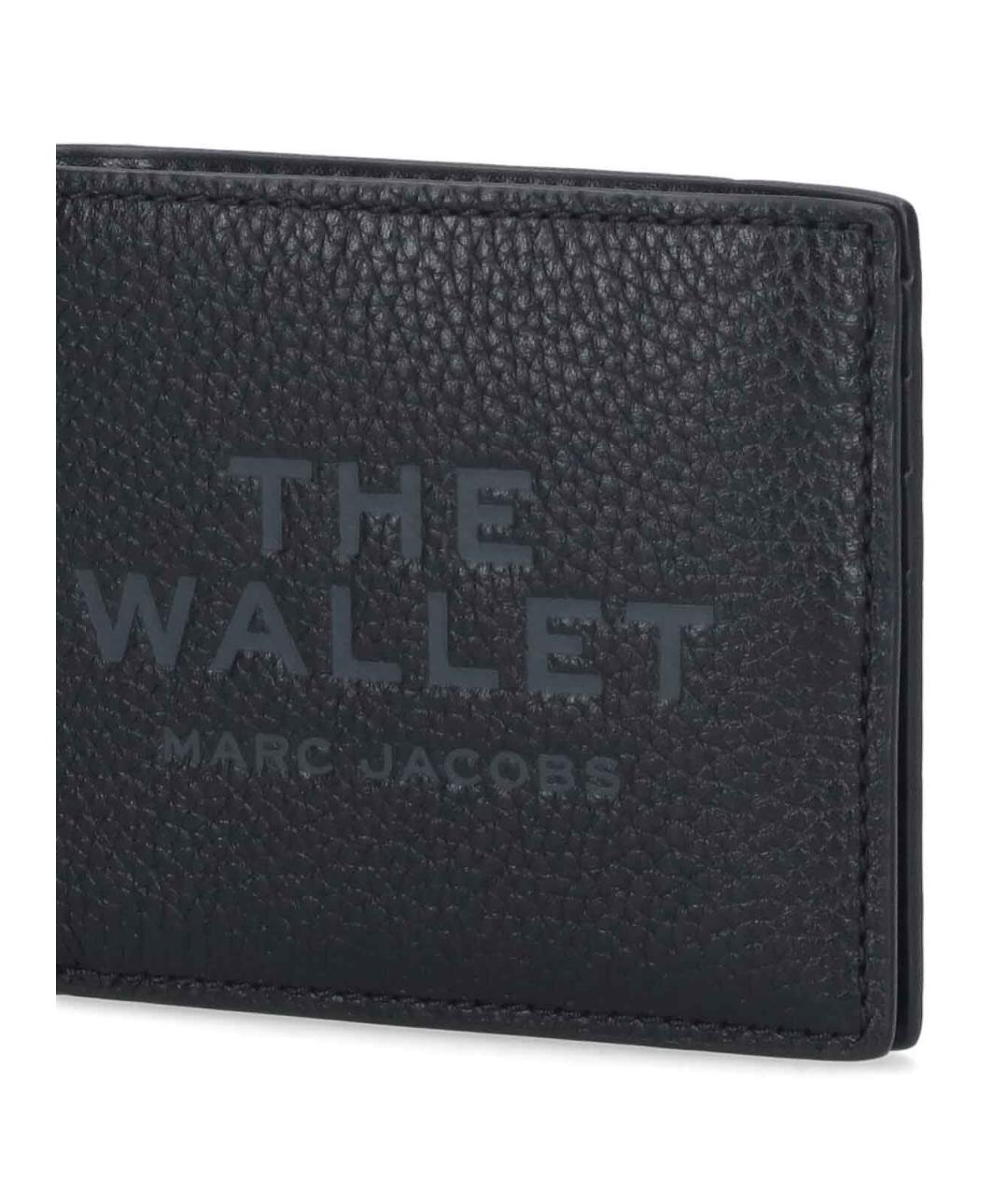 MARC JACOBS Черный кожаный кошелек, фото 5