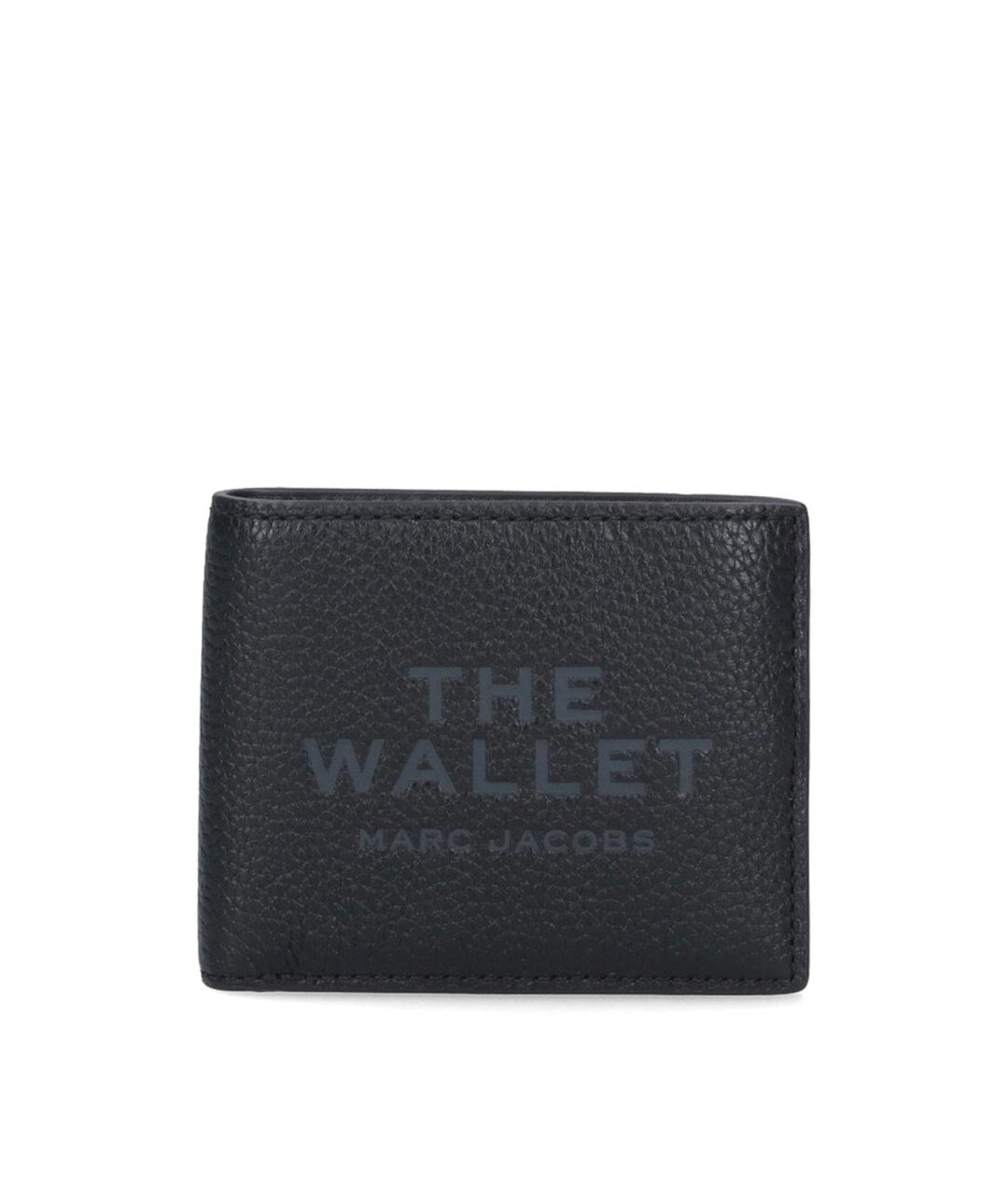 MARC JACOBS Черный кожаный кошелек, фото 1