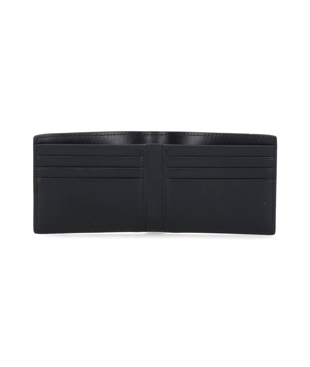 MARC JACOBS Черный кожаный кошелек, фото 2