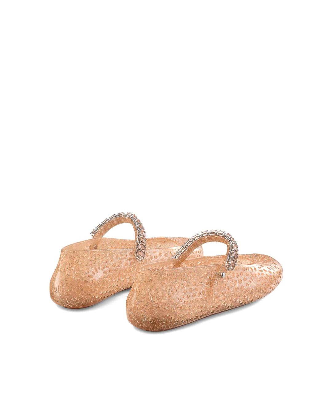 JIMMY CHOO Бежевые балетки, фото 3