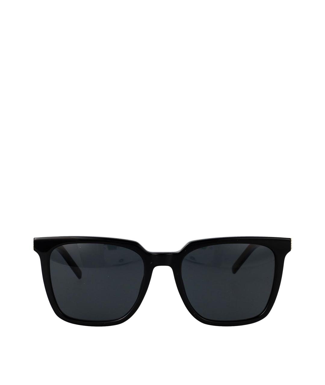 SAINT LAURENT Черные солнцезащитные очки, фото 1