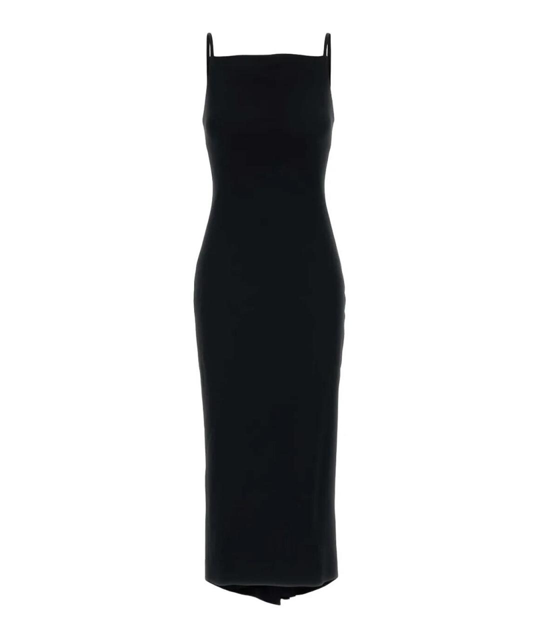 GIVENCHY Черное вискозное коктейльное платье, фото 1